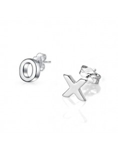 XO Earrings - Silver
