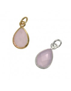 Rose Gemstone Pendant -...